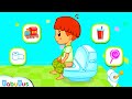 Toilet Training || Baby bus Panda 🐼 || Kids Cartoons || Game Android & iOS Gameplay.