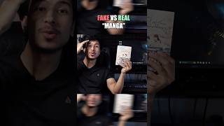 Real Vs Fake Manga Differences