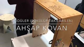 Modüler Sökülüp Takılabilen Ahşap Kovan