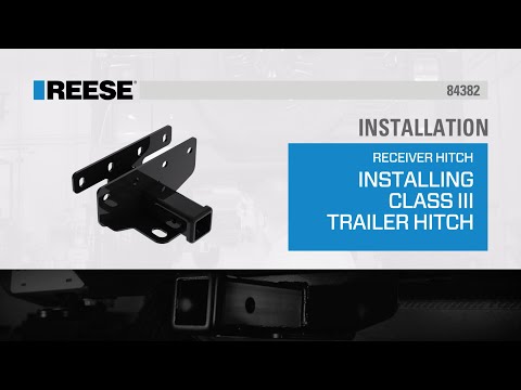 Installation | REESE® 84382 Trailer Hitch - 2007 - 2021 Jeep Wrangler
