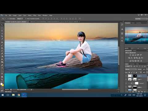Hướng dẫn ghép ảnh kỳ ảo bằng photoshop CS6
