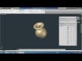 How to go from 2D sketch to 3D figure in Autocad. After which i change the color of the figure. You 