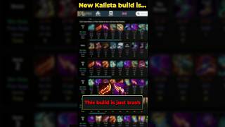 Dont Ever Use That Build On Kalista...