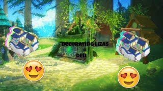Decoating Lizas Den