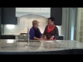 Naomi Lumley with at Palencia tells Judy what she loves about her Builder Michael Fox