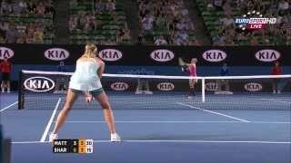Australian Open 2014 Maria Sharapova Vs. Bettany Mattek-Sands Highlights ᴴᴰ