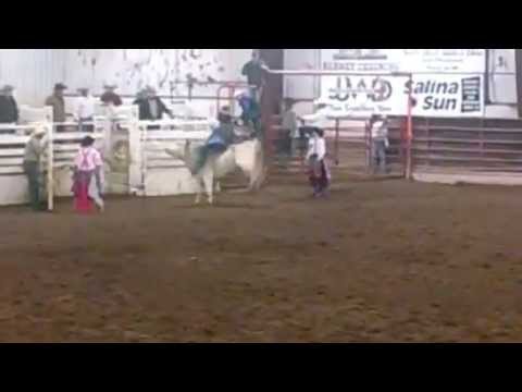 Justin barber salina ut RMPRA RODEO 3rd place 82pt