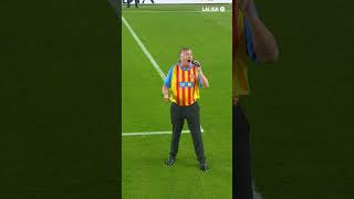 Momentazo De Fransciso Con En La Previa Del Partido Valencia Cf