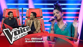 Sachinthya Vishwanthi - Ahasin Eha Blind Auditions | The Voice Sri Lanka