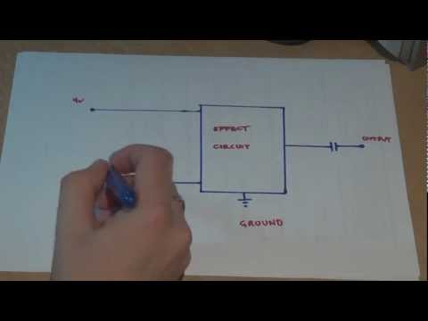Guitar Pedal Power Filtering & Decoupling Capacitors