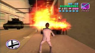 Vice City Ken Rosenberg Flamethrower Rampage