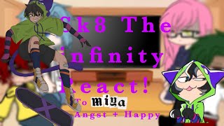 Sk8 The Infinity React To Miya. | Gacha | Sk8 X Gacha | Please Watch 😭