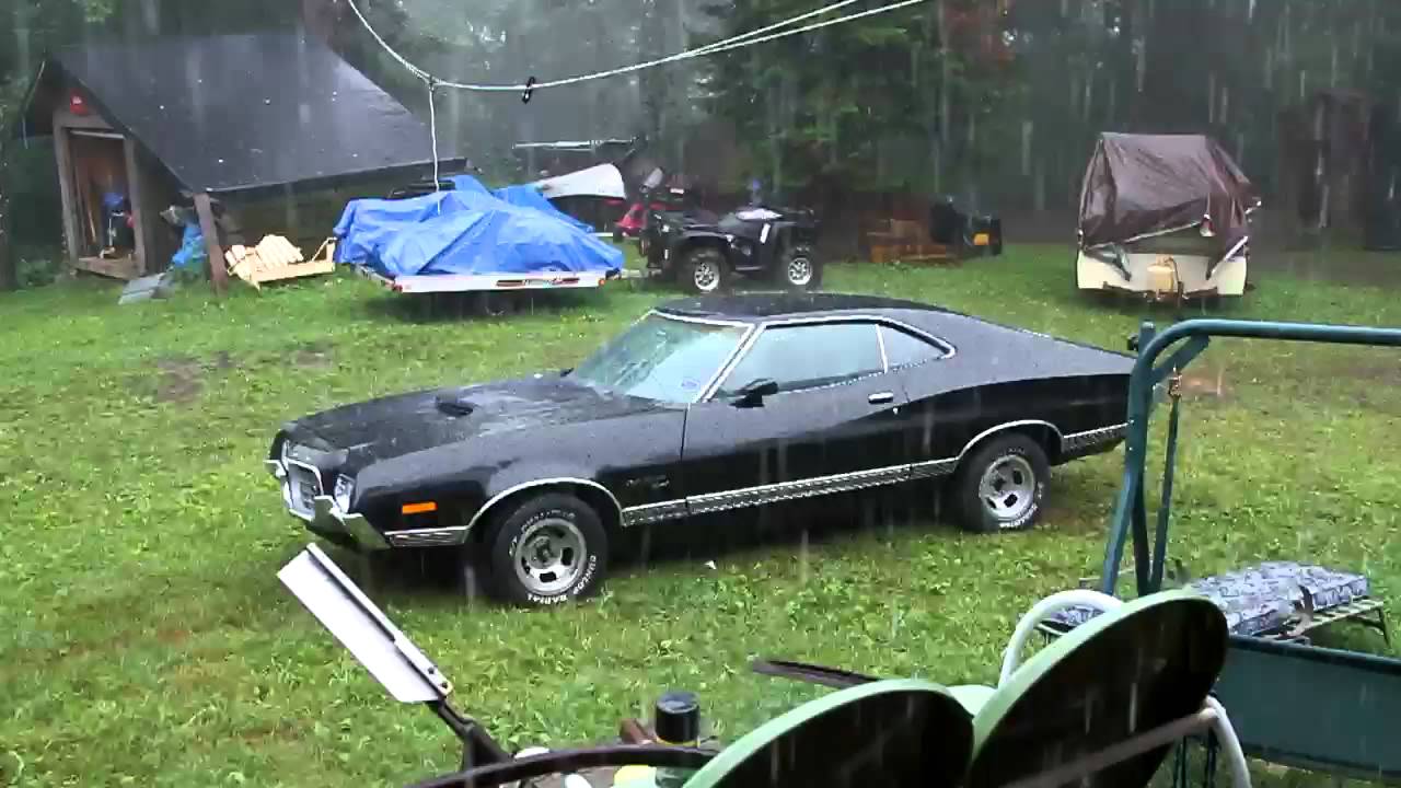 1972 Gran Torino Sport get wet - YouTube