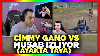 CİMMY TV | CİMMY GANO VS MUSAB İZLİYOR (AYAKTA TAVA)