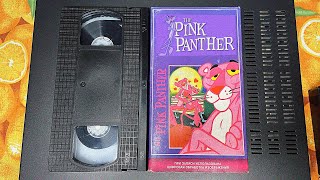 Videotape With Cartoon The Pink Panther On Vhs (1964 To 1980). From My Tape Collection!