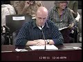 Mark J. Richardson - Toronto Budget Committee deputations (Dec.8, 2011) - Part 1