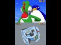 Let's Play Super Mario 64 DS Frosty Slide for 8 Red Coins and Cool, Cool Mountain 100 Coin Star