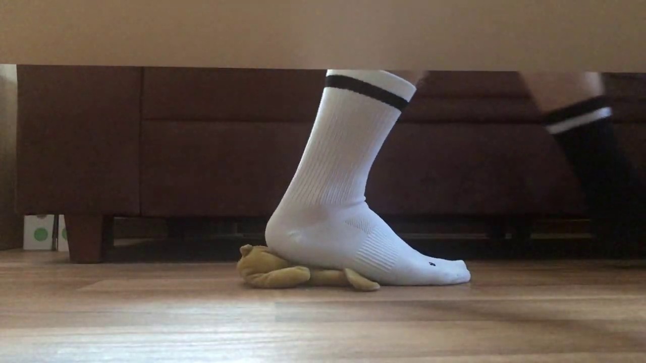 Black socks trample