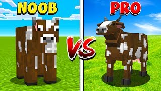 Minecraft NOOB vs PRO: ANIMALS in MINECRAFT!