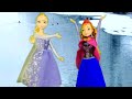 NEW Frozen Elsa and Anna Ice Skating Disney Barbie Dolls Play Doh Toys Review