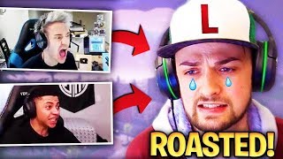 *NEW* (Drama) Ninja & Myth ROASTING ALI- A LIVE... Fortnite Funny Moments & Savage Moments!