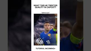 4K Twixtor Tutorial Capcut