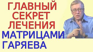 Самое Важное Условие Для Оздоровления Матрицами Очень Редкое Интервью Гаряева. Секретик №3 Медитаций