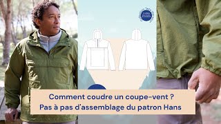 Comment Coudre Un Coupe-Vent? Pas À Pas Vidéo Du Patron De Couture Hans De Les Patrhoms