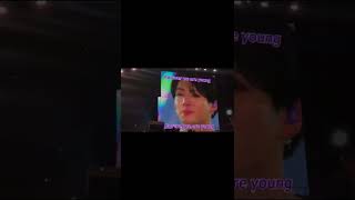 Bts In London Jimin Say Ilu To Armyforever Young Live Fancam, Bts And Army Sing Together