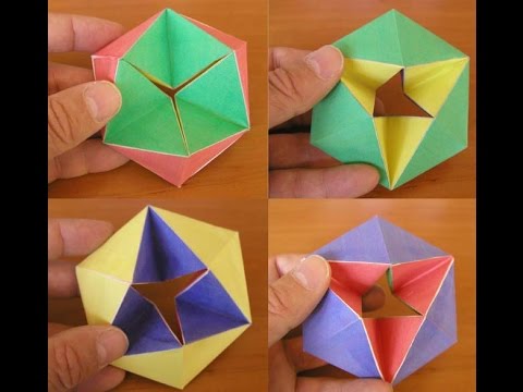 Оригами которое крутится Оригами которое крутится