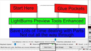 Start From Here In Preview Mode In Lightburn