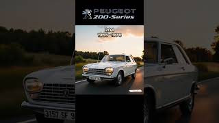 Peugeot 200-Series Evolution 1929Now Every Generation