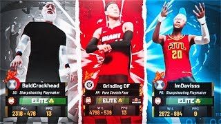 I Went To Ps4 & Got Carried By Dribble Gods...ft Imdavisss & Gman Bald Crackhead Nba 2K19