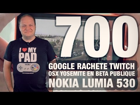 #freshnews 700 YouTube et Twitch. OSX Yosemite. Nokia Lumia 530 #freshnews 700 YouTube et Twitch. OSX Yosemite. Nokia Lumia 530 klip izle