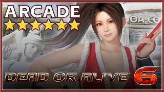 Dead Or Alive 6 Arcade Mai Shiranui True Fighter
