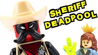 New Lego Sheriff Deadpool Sdcc Exclusive Minifigure Revealed - Brickqueen