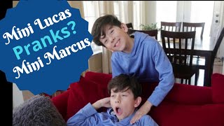 Mini Lucas Pranks Mini Marcus