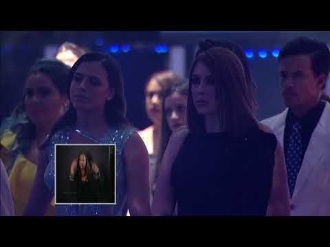 Nashla Bogaert Mensaje No Violencia Contra La Mujer - Premios Soberano 2018
