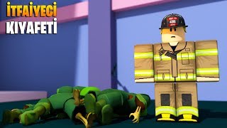 Efsane İtfaiye Kıyafeti The Firelands Zombie Strike Roblox Türkçe