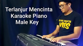 Tiara Andini Maafkan Aku #Terlanjurmencinta Karaoke Piano  (Male Key F# )