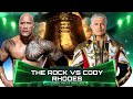 WWE 2k24 LIVE ROMAN REIGNS THE ROCK VS TEAM CODY RHODES JOHN CENA WWE 2K24