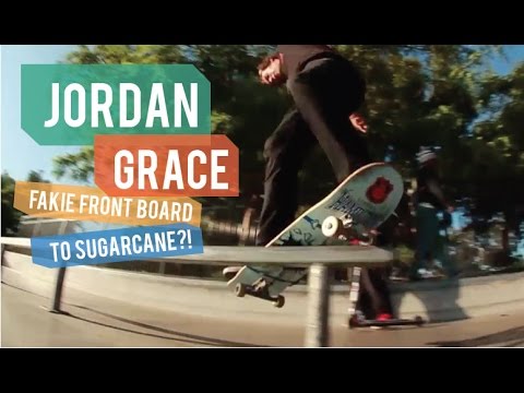 NBD Fakie Front Board To Switch Sugarcane | Jordan Grace "Cruises" Orizaba Skatepark