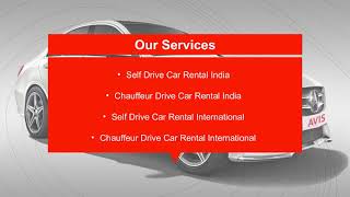 AVIS Best car rental provider in India