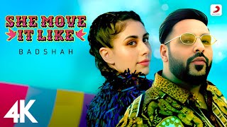 She Move It Like |  4K  | Badshah | Warina Hussain | ONE Album | 🎶🎥💃 | #viral