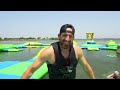 Nerf Blasters Floating Island Battle | Dude Perfect