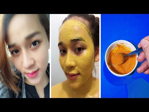 TRỘN BỘT NGHỆ với thứ này ĐẮP MẶT DA TRẮNG BÓC không còn một vết thâm không tin cứ làm theo