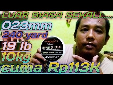 Senar pancing terbaik harga ekonomis@bjgpalalafishing3531