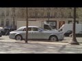 Rolls-Royce Phantom Coupé & Porsche 911 Carrera 4S on Les Champs Elysees