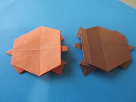 Оригами для детей черепаха Оригами для детей черепаха