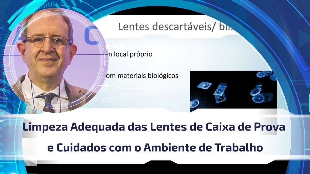 Limpeza Adequada das Lentes de Caixa de Prova e Cuidados com o Ambiente de Trabalho